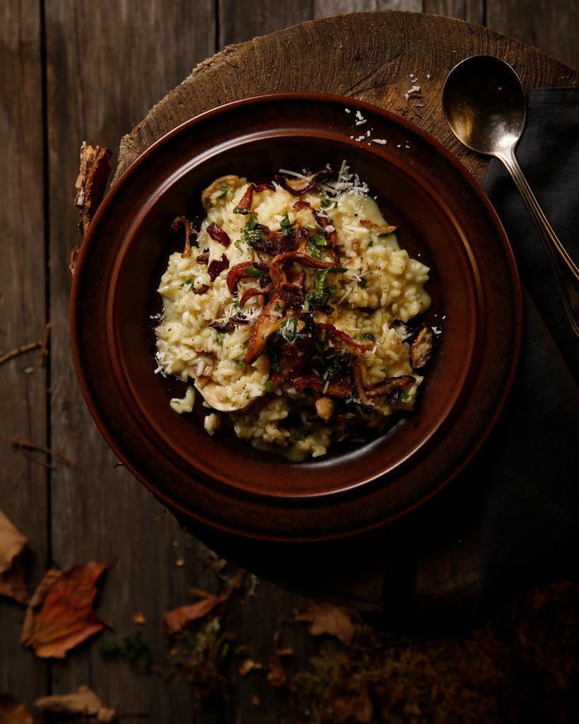 Risotto aux champignons sauvages